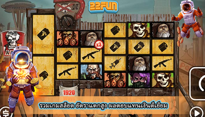 รวมเกมสล็อต อัตราแตกสูง ผลตอบแทนเงินดีเยี่ยม